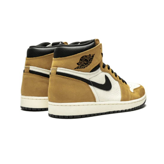 555088-700 Air Jordan 1 Retro High Rookie Of The Year Goldenharvest/Black-Sail