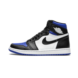 555088-041 Air Jordan 1 Retro High Royal Toe Black/Black-White-Game Royal