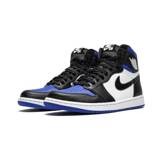 555088-041 Air Jordan 1 Retro High Royal Toe Black/Black-White-Game Royal