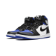 555088-041 Air Jordan 1 Retro High Royal Toe Black/Black-White-Game Royal