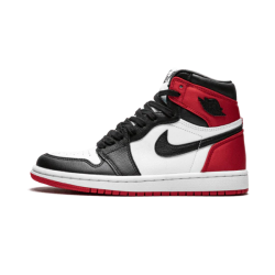 CD0461-016 Air Jordan 1 Retro High Satin Black Toe Black/White-University Red