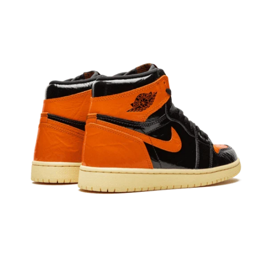 555088-028 Air Jordan 1 Retro High Shattered Backboard 3.0 Black/Pale Vanilla-Starfish