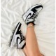 CD0461-001 Air Jordan 1 Retro High Silver Toe Black/Metallicsilver-White-Black