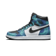 CD0461-100 Air Jordan 1 Retro High Tie Dye White/Black-Auroragreen