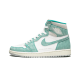 555088-311 Air Jordan 1 Retro High Turbo Green Turbogreen/Sail-White-Lightsmokegray