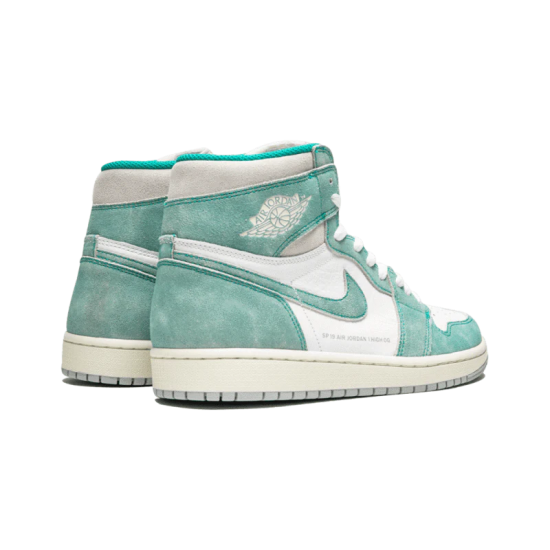 555088-311 Air Jordan 1 Retro High Turbo Green Turbogreen/Sail-White-Lightsmokegray