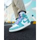 555088-311 Air Jordan 1 Retro High Turbo Green Turbogreen/Sail-White-Lightsmokegray