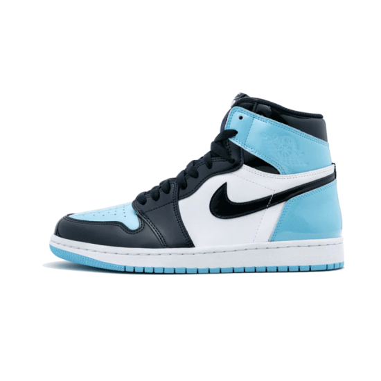 CD0461-401 Air Jordan 1 Retro High Unc Patent Obsidian/Blue Chill-White Release