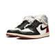 BV1300-106 Air Jordan 1 Retro High Union Los Angeles Black Toe White/Black-Varsity Red-Gray Wolf