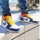 BV1300-146 Air Jordan 1 Retro High Union Los Angeles Blue Toe White/Stormblue-Varsityred-Black