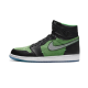 CK6637-002 Air Jordan 1 Retro High Zoom Black Green Fir/Black-Tomatillo-Rage Green