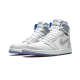 CK6637-104 Air Jordan 1 Retro High Zoom White Racer Blue White/Racer Blue-White Release