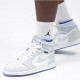 CK6637-104 Air Jordan 1 Retro High Zoom White Racer Blue White/Racer Blue-White Release