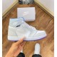 CK6637-104 Air Jordan 1 Retro High Zoom White Racer Blue White/Racer Blue-White Release