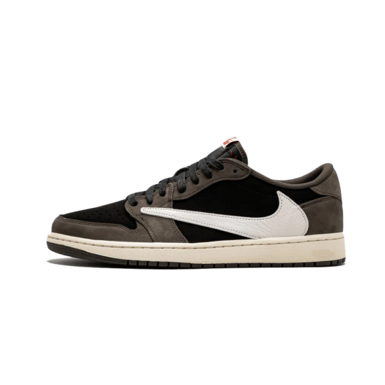 CQ4277-001 Air Jordan 1 Retro Low Travis Scott Black/Dark Mocha-University Red Sail