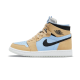 CT0979-400 Air Jordan 1 Zoom Cmft Psychic Blue Psychic Blue/Black-Sesame-White Release