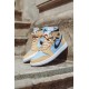 CT0979-400 Air Jordan 1 Zoom Cmft Psychic Blue Psychic Blue/Black-Sesame-White Release