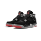 308497-060 Air Jordan 4 Bred 2019 Sail/Black-Darkmocha-Universityred