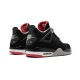 308497-060 Air Jordan 4 Bred 2019 Sail/Black-Darkmocha-Universityred