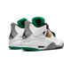 AQ9129-100 Air Jordan 4 Do The Right Thing White/University Red/Lucid Green/Black