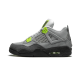 CT5342-007 Air Jordan 4 Neon Volt Cool Gray/Volt-Wolf Gray-Anthracite 