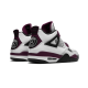 CZ5624-100 Air Jordan 4 Psg Neutral Grey Bordeaux White/Neutral Gray/Black/Bordeaux 