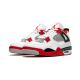 DC7770-160 Air Jordan 4 Retro Fire Red (2020) White/Black-Tech Gray-Fire Red 