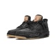 AO2571-001 Air Jordan 4 Retro Levi&#8217;S Black Black/Black-Black