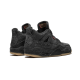 AO2571-001 Air Jordan 4 Retro Levi&#8217;S Black Black/Black-Black