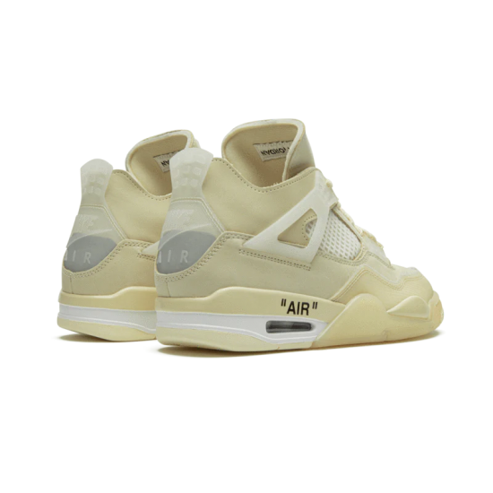 CV9388-100 Air Jordan 4 Retro Off-White Sail Sail/Muslin-White-Black 