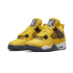 CT8527-700 Air Jordan 4 Retro Tour Yellow (Lightning) Touryellow/White/Black