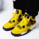 CT8527-700 Air Jordan 4 Retro Tour Yellow (Lightning) Touryellow/White/Black