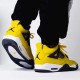 CT8527-700 Air Jordan 4 Retro Tour Yellow (Lightning) Touryellow/White/Black