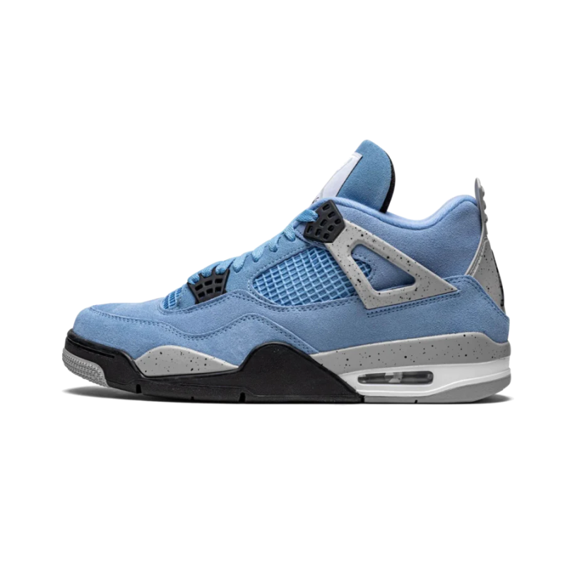 408452-400/CT8527-400 Air Jordan 4 Retro University Blue Universityblue/Techgray-White-Black