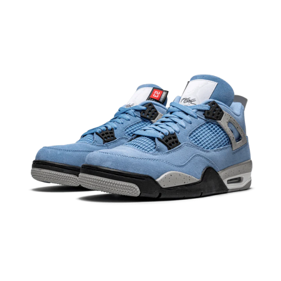 408452-400/CT8527-400 Air Jordan 4 Retro University Blue Universityblue/Techgray-White-Black