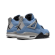 408452-400/CT8527-400 Air Jordan 4 Retro University Blue Universityblue/Techgray-White-Black