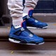 AO2571-001 Air Jordan 4 Retro Winter Loyal Blue Black/Black-Black