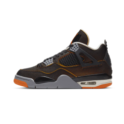 CW7183-100 Air Jordan 4 Se Starfish Sail/Starfish-Light Smoke Gray-Black 