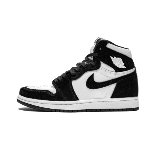 555088-108 Air Jordan 1 Retro High Og Panda Twist White/Black/Greyfog/Bleachedcoral