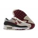 Men Sports Shoes Nike Air Max 90 Beige Red DQ4071-004