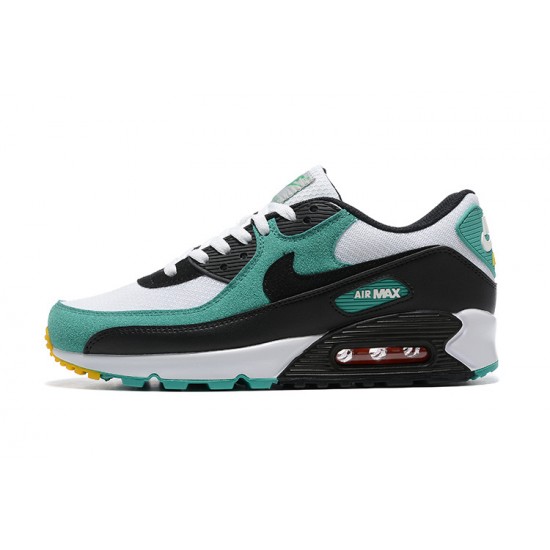 Men Sports Shoes Nike Air Max 90 Black Green DM0029-004