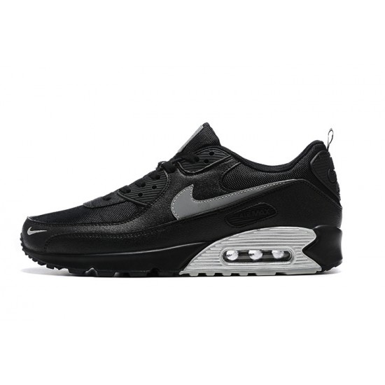 Men Sports Shoes Nike Air Max 90 Black Grey DH4619-100