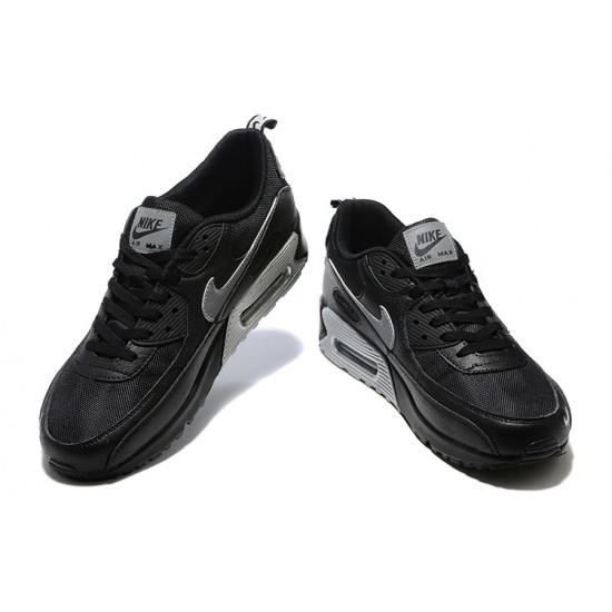 Men Sports Shoes Nike Air Max 90 Black Grey DH4619-100