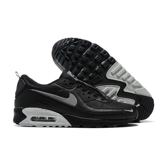 Men Sports Shoes Nike Air Max 90 Black Grey DH4619-100