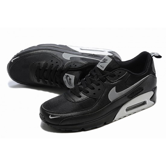 Men Sports Shoes Nike Air Max 90 Black Grey DH4619-100