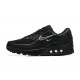 Men Sports Shoes Nike Air Max 90 Black and Yellow