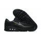 Men Sports Shoes Nike Air Max 90 Black and Yellow