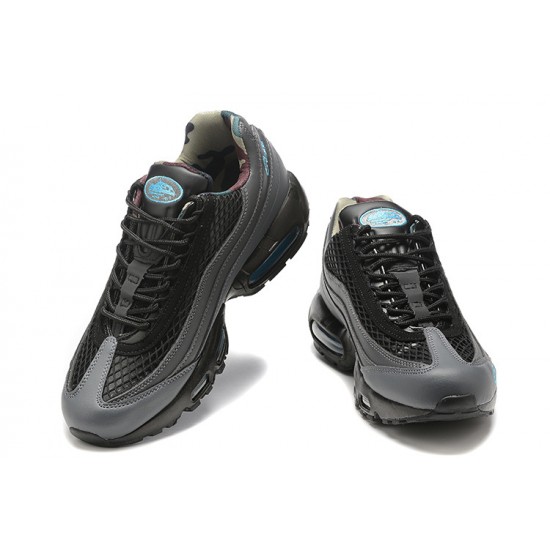 Men Sports Shoes Nike Air Max 95 TT Aegean Storm Grey Black FB2709-002