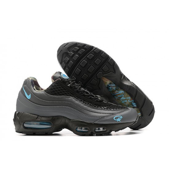 Men Sports Shoes Nike Air Max 95 TT Aegean Storm Grey Black FB2709-002