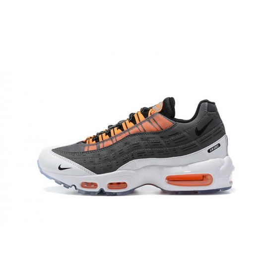 Men Sports Shoes Nike Air Max 95 TT Grey White Orange DD1871-001